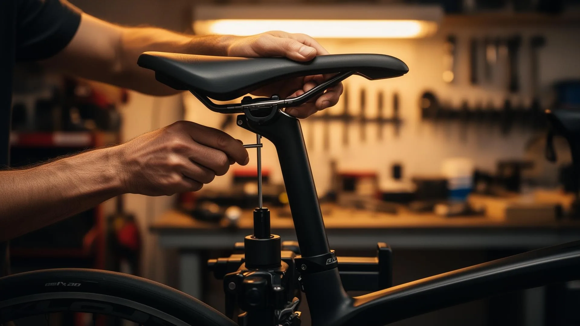 Road bike saddle setup: saddle height and setback guide
